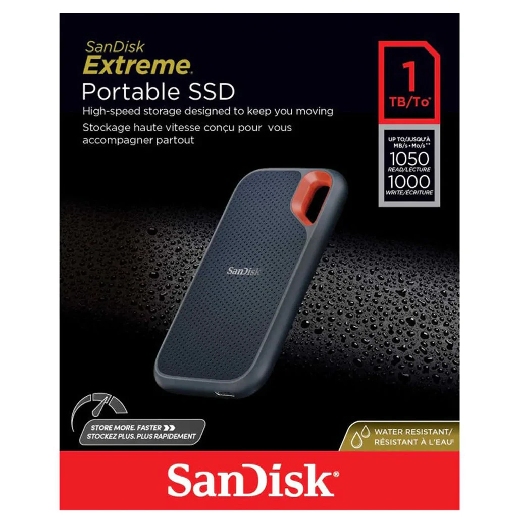 SanDisk Extreme Portable SSD – 512 GB