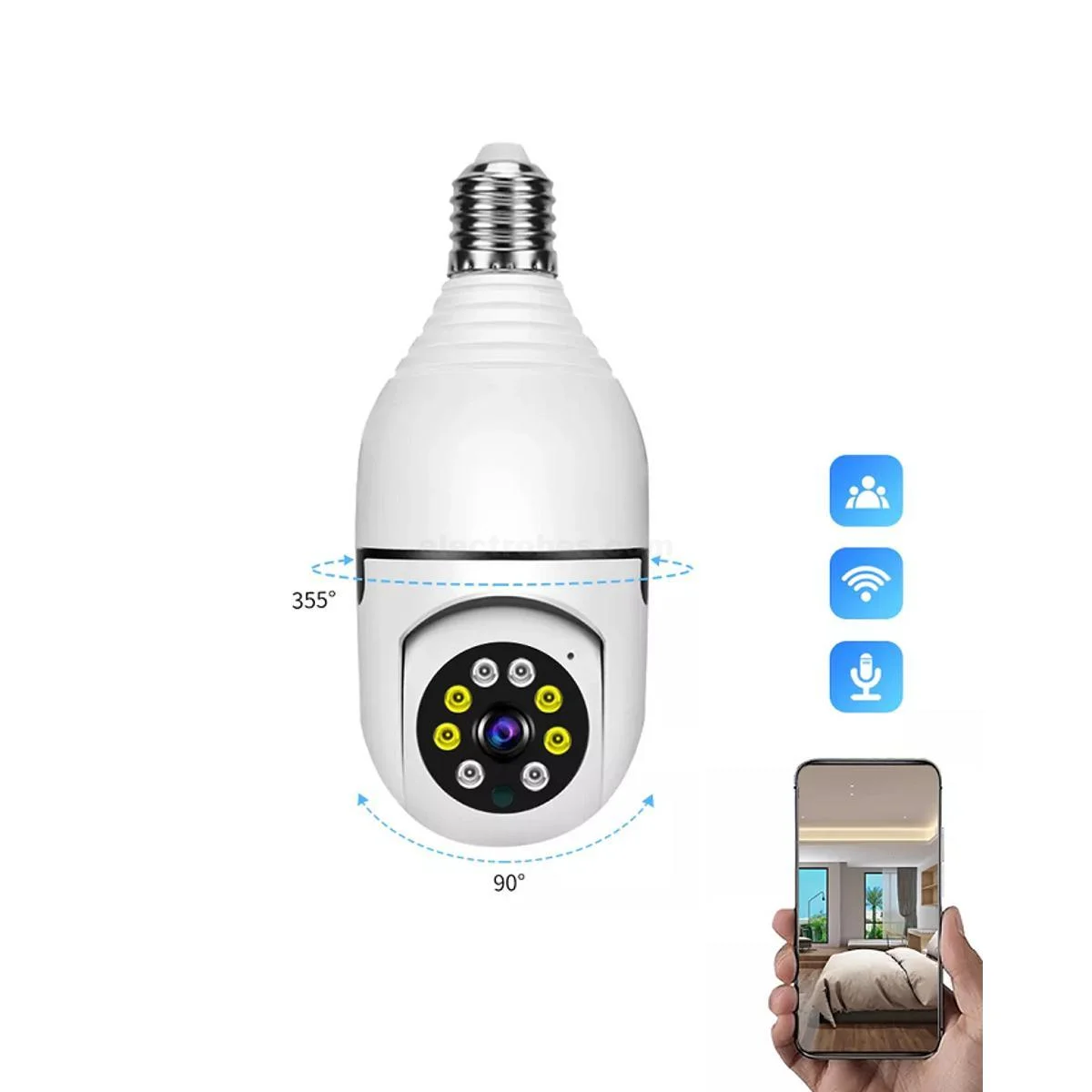 Lamp Cam V380-E27